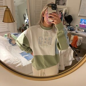 Sabo Skirt Colorblock Sweatshirt